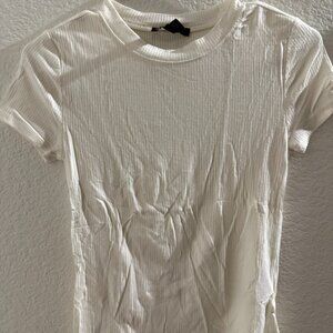 Forever 21 Women white shirt top size S